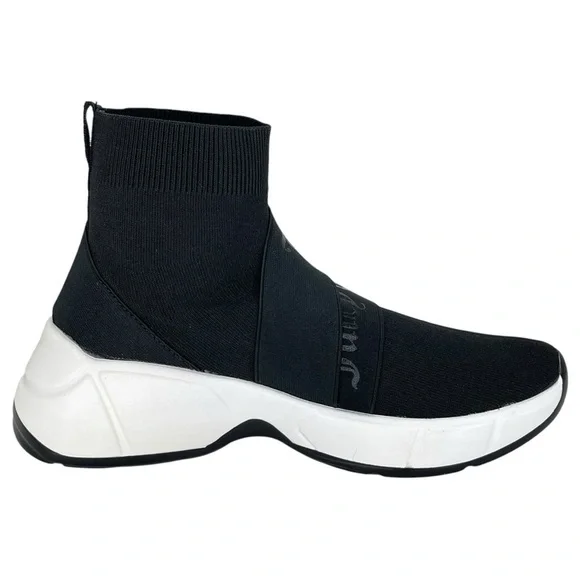 Juicy Couture Ariella Black Stretch Womens Sock Sneakers Size 8M - Picture 4 of 12